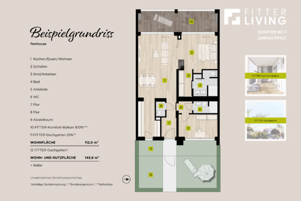 Fitter Living - penthouse